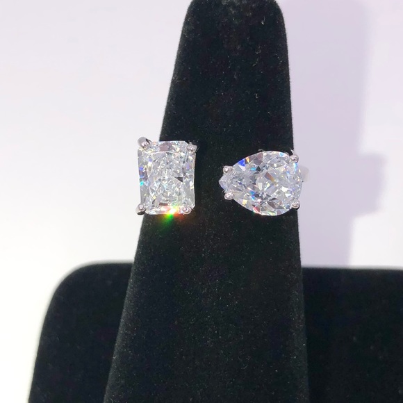 2ct Multi Stone Wrap Ring - Picture 8 of 11